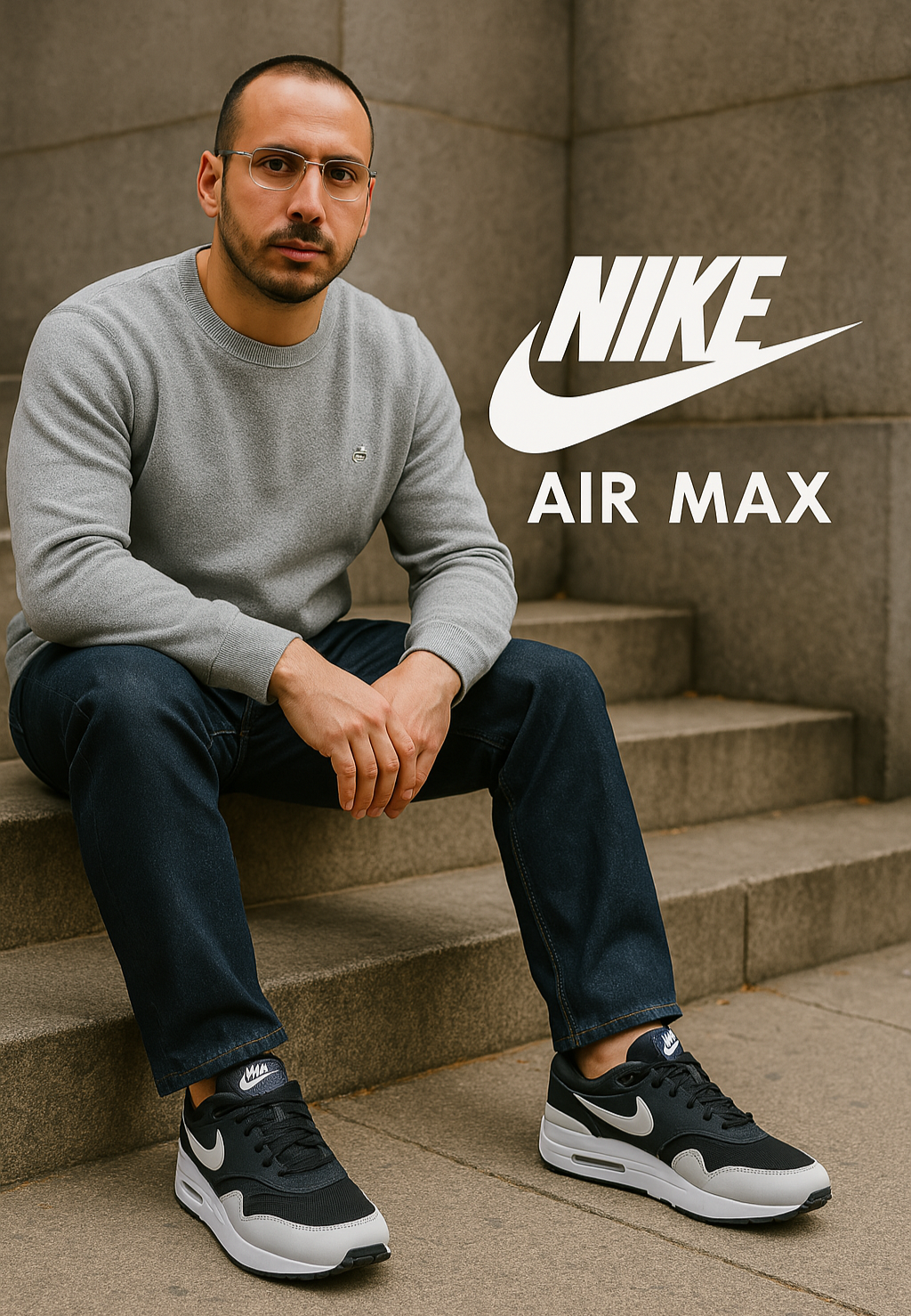 Nike Air Max 1 Essential 'Off Noir Vast Grey'