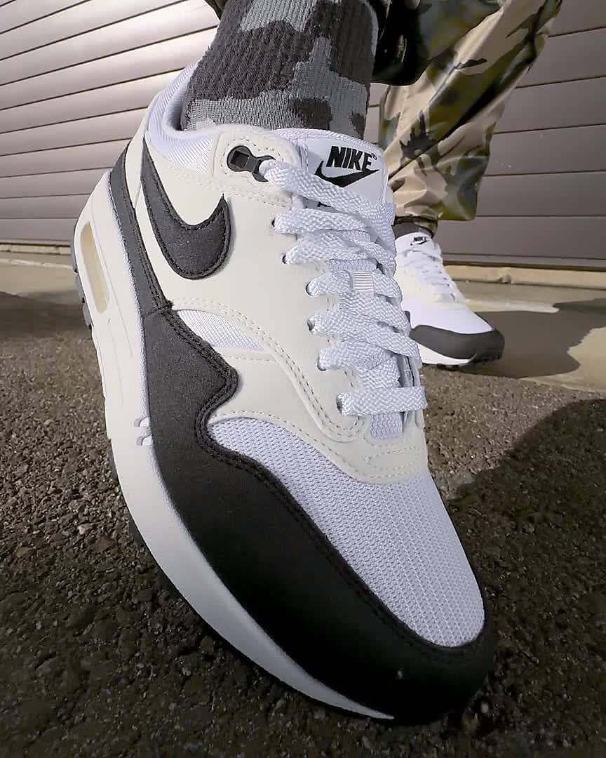 Nike Air max 1 'White black neutral grey'