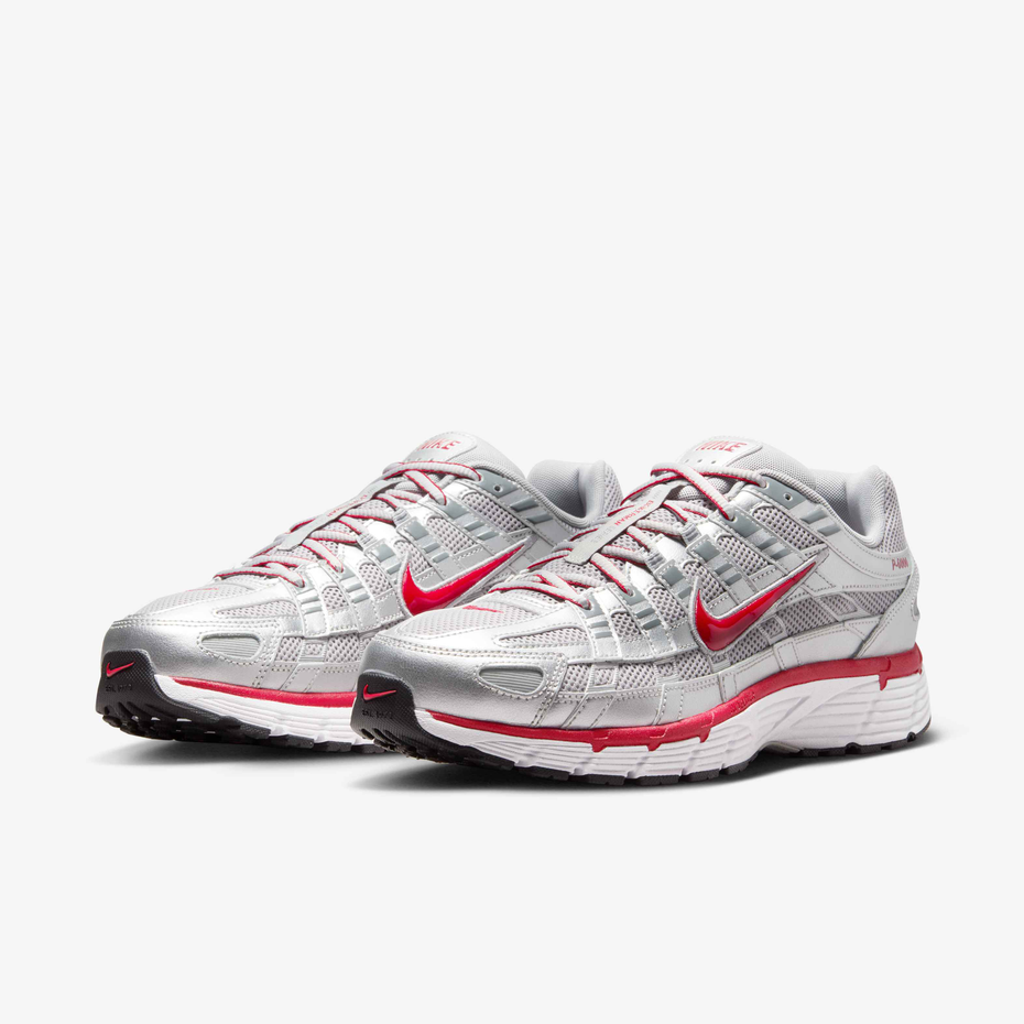 Nike P-6000 'Metallic Silver Gym Red'