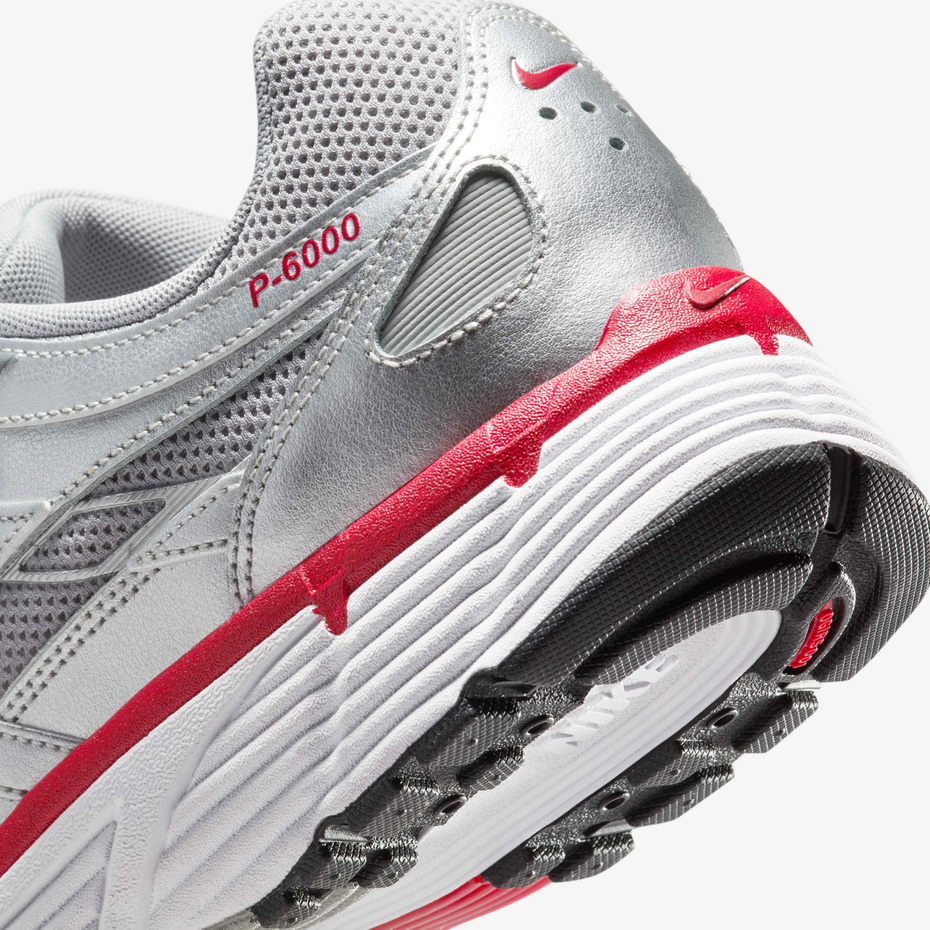 Nike P-6000 'Metallic Silver Gym Red'