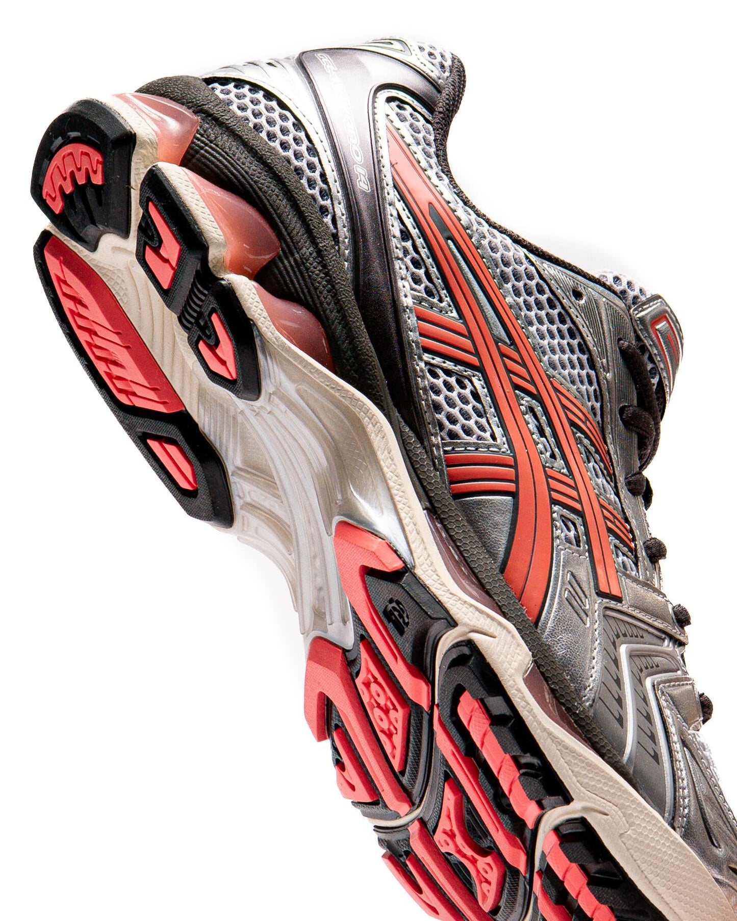ASICS Gel-Kayano 14 Silver Papaya zool en GEL-demping