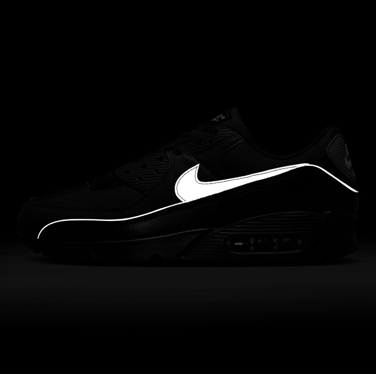 Nike Air Max 90 Premium Black Reflective HV4517-002 reflective