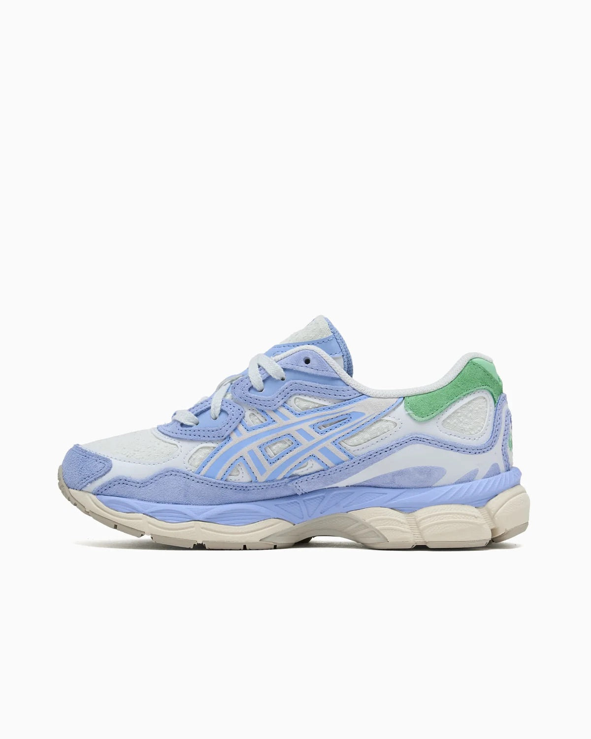 Asics GEL-NYC Airy Blue Stone Wash 1203A826-400 zijkant