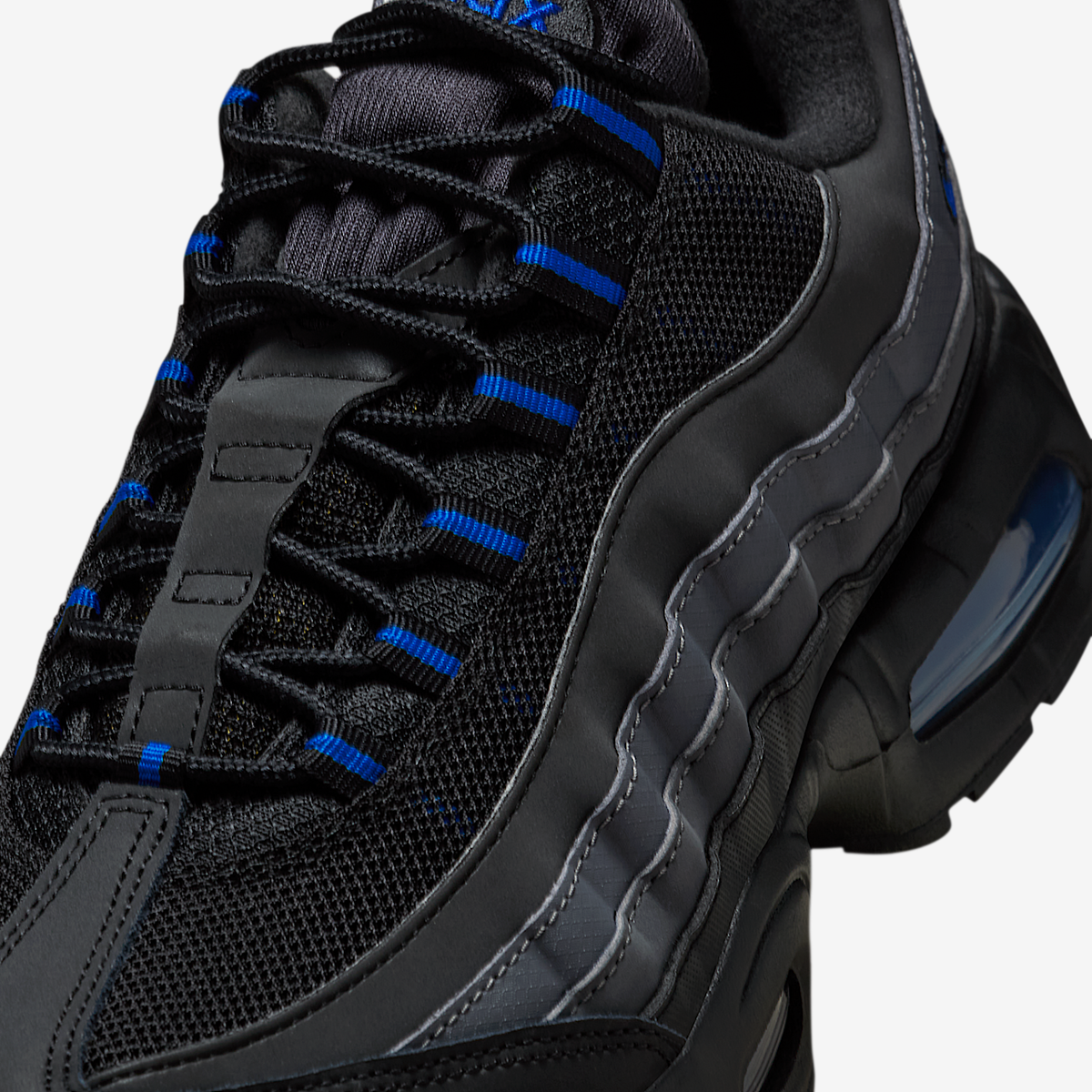 Nike Air Max 95 Big Bubble Black Game Royal IM5987-010 detail