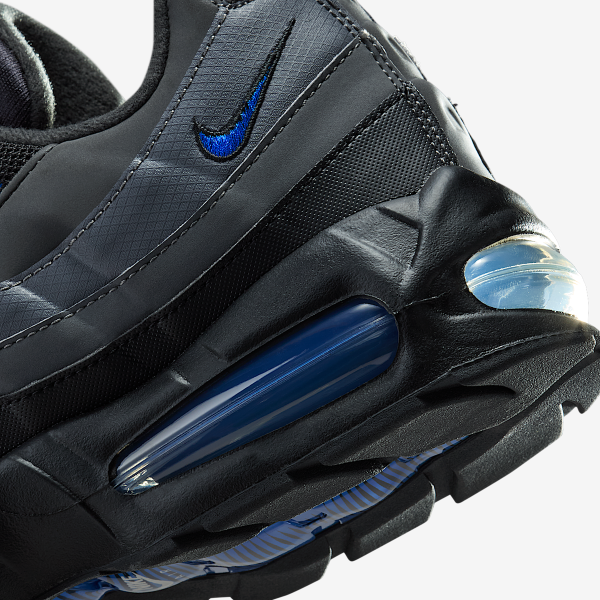 Nike Air Max 95 Big Bubble Black Game Royal IM5987-010 demping