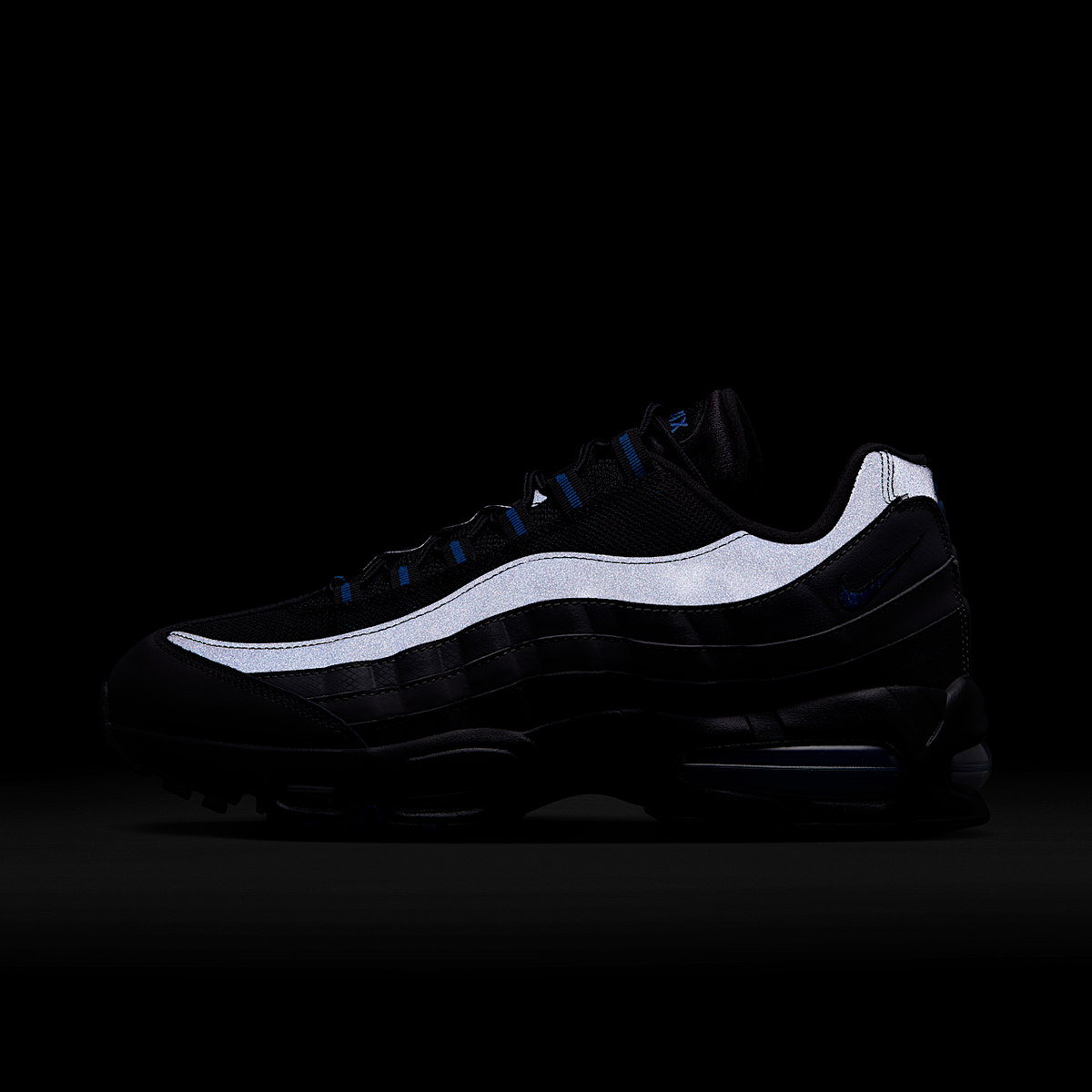 Nike Air Max 95 Big Bubble Black Game Royal IM5987-010 reflective