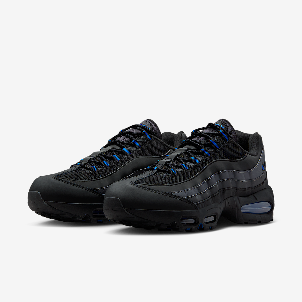 Nike Air Max 95 Big Bubble Black Game Royal IM5987-010 voorkant