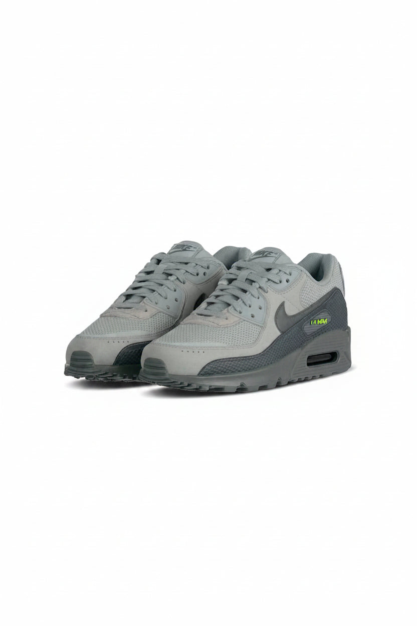 Nike Air Max 90 Premium Light Smoke Grey Volt IM5759-004 voorkant