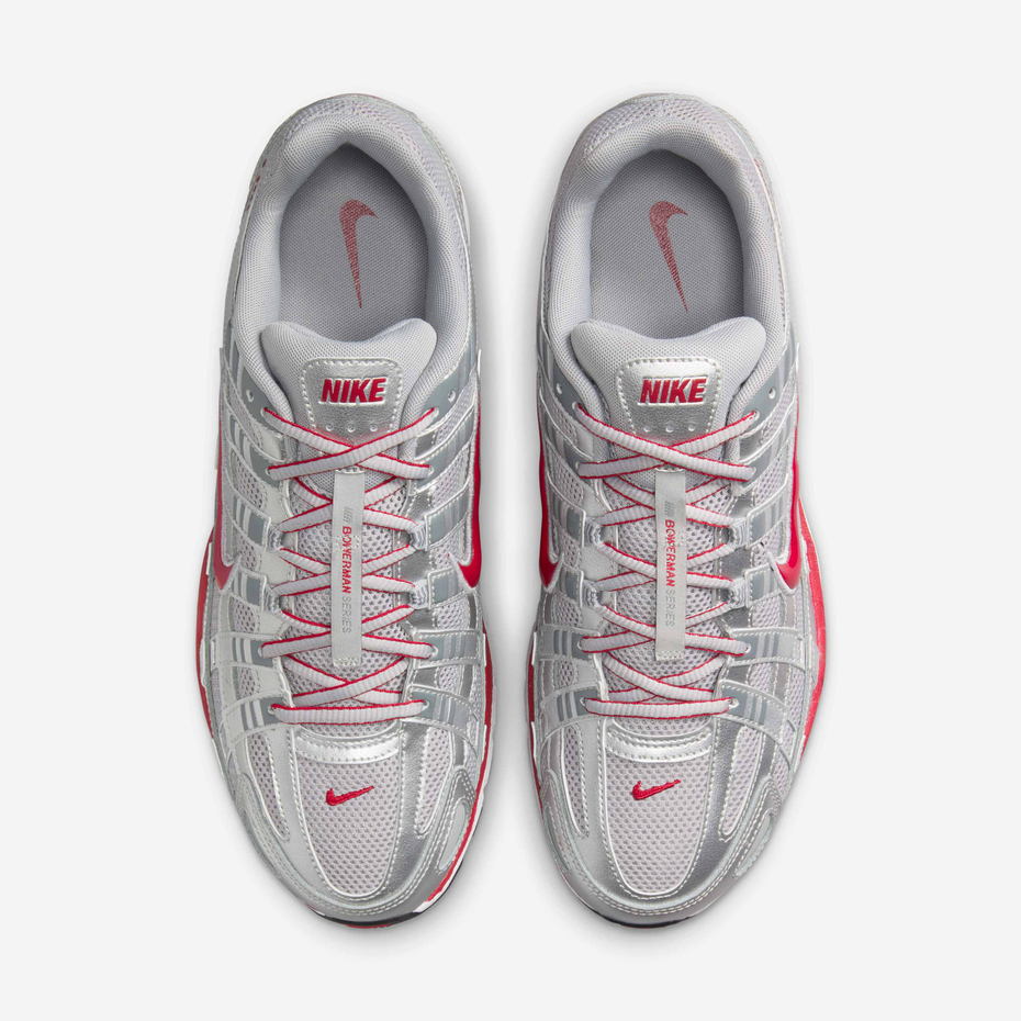 Nike P-6000 'Metallic Silver Gym Red'
