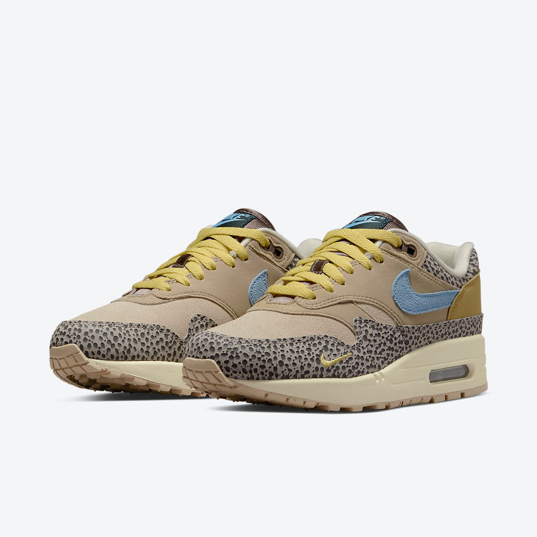 Nike Air Max 1  Safari Cobblestone (DV3027-001) vooraanzicht