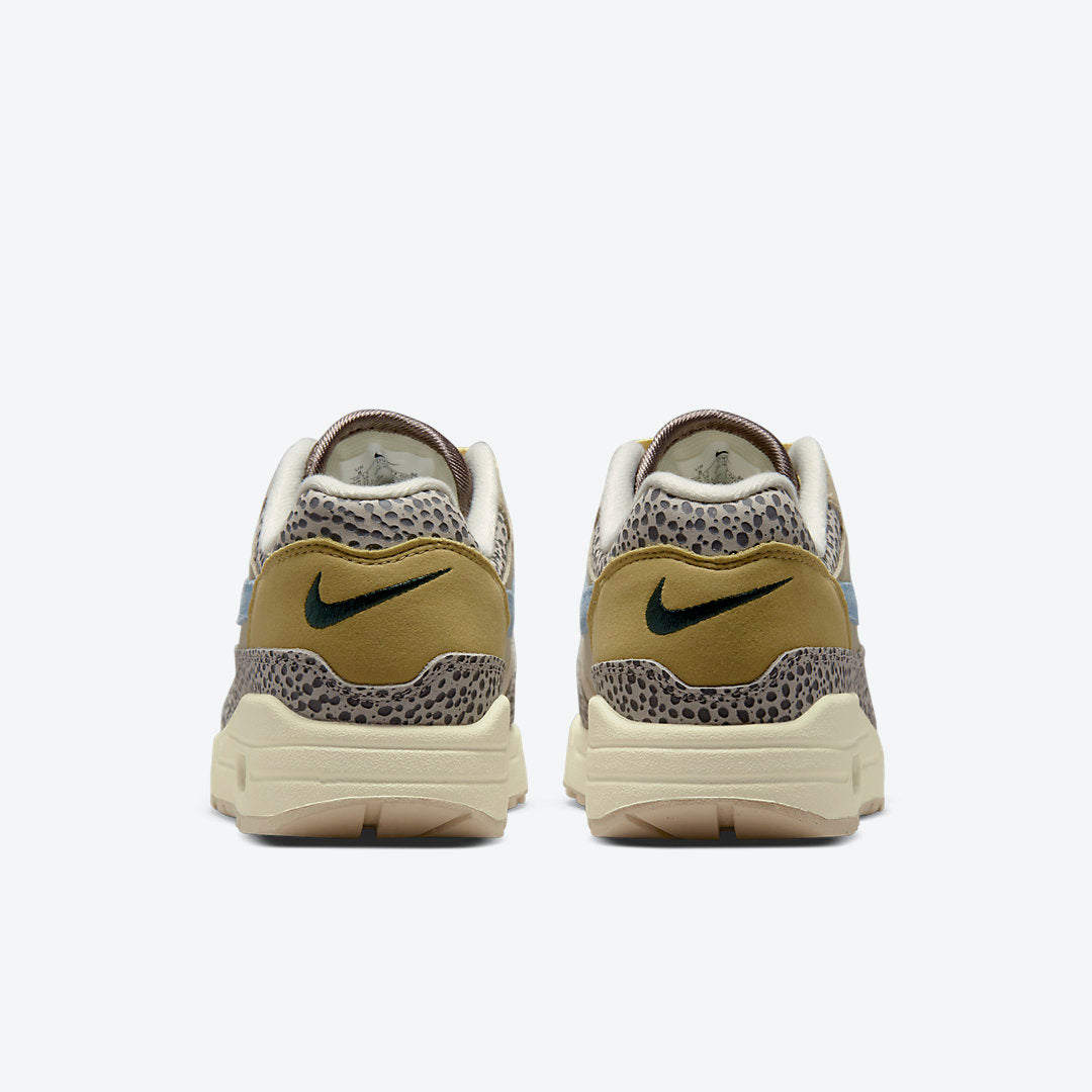 Nike Air Max 1  Safari Cobblestone (DV3027-001) achteraaanzicht