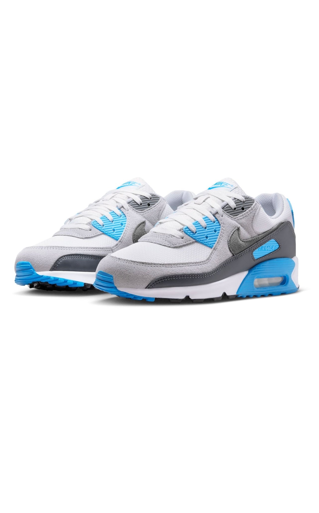 Nike Air Max 90 Platinum Tint Blue Lightning DM0029-019 voorkant