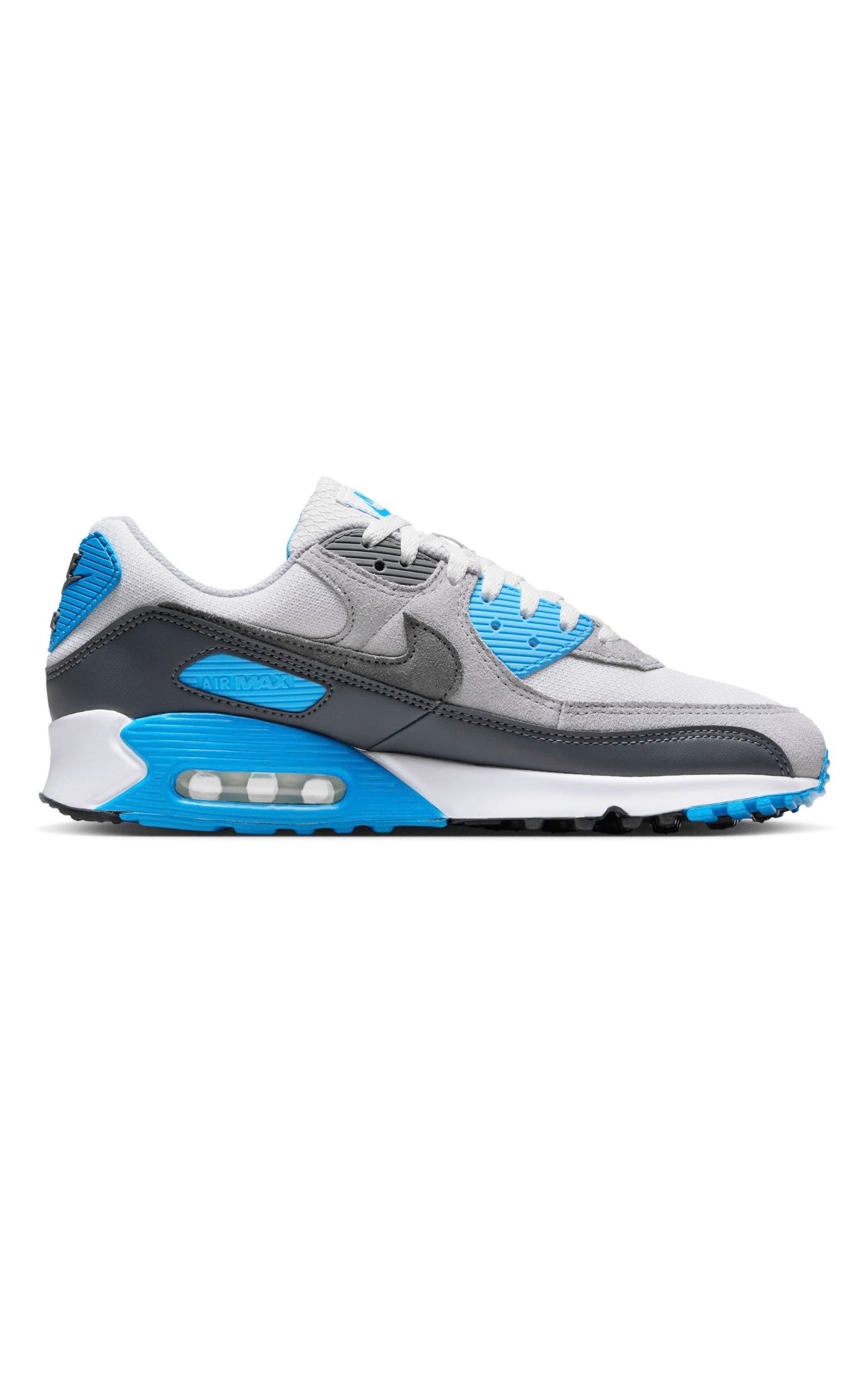Nike Air Max 90 Platinum Tint Blue Lightning DM0029-019 binnenkant