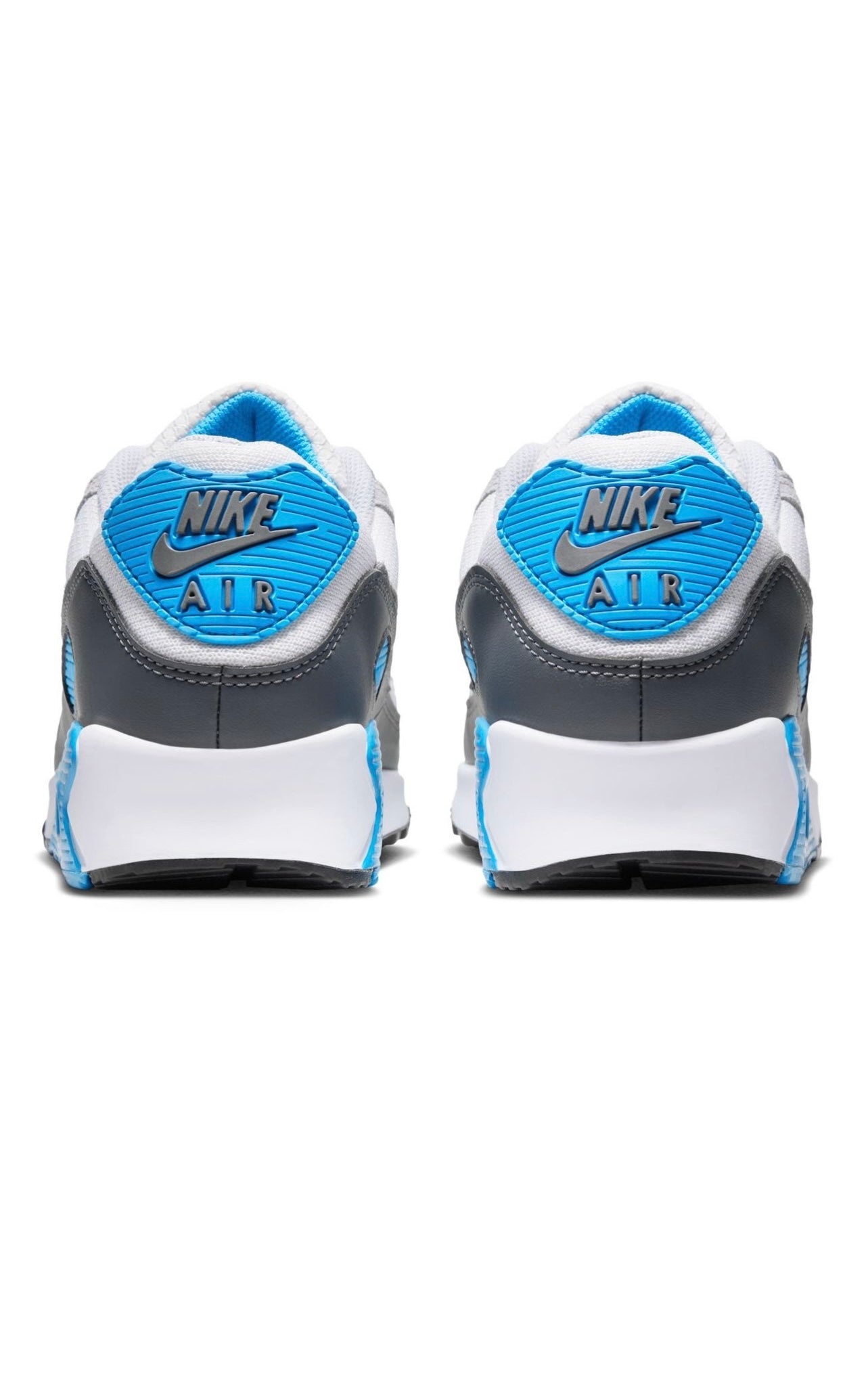 Nike Air Max 90 Platinum Tint Blue Lightning DM0029-019 hiel