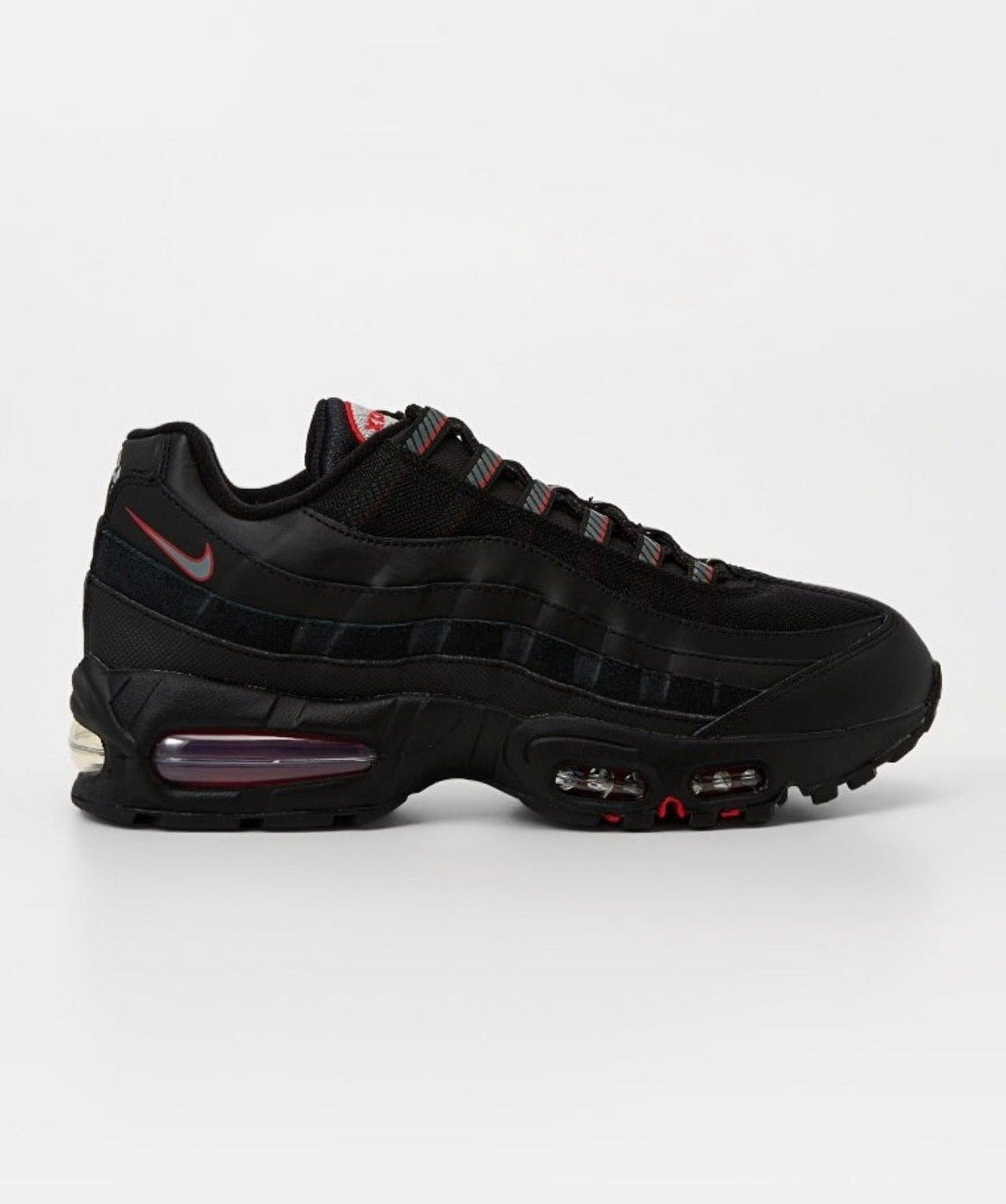 Nike Air Max 95 OG Racing Pack Black University Red IH1228-003 zijkant