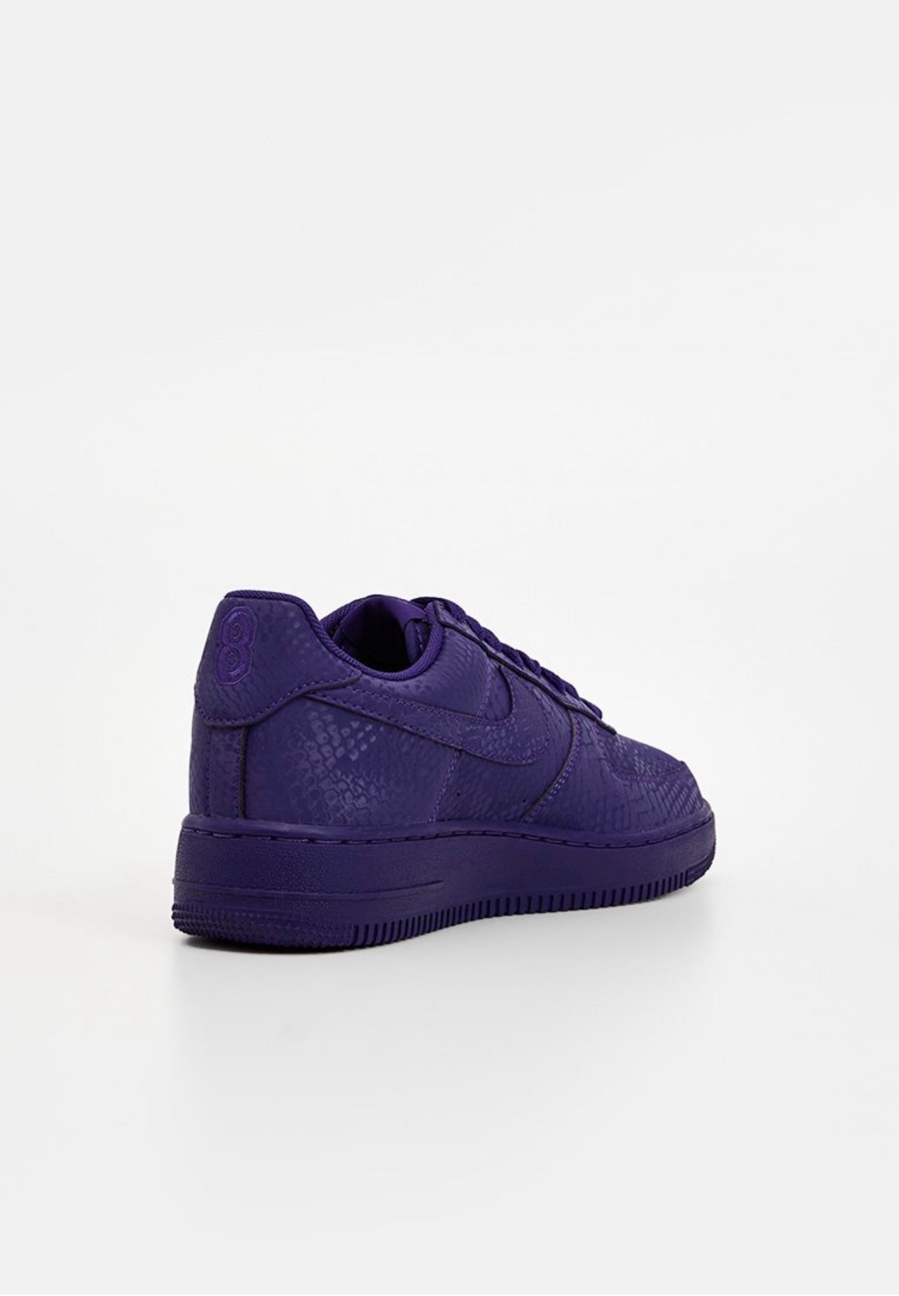 Nike Air Force 1 Low Kobe Bryant Court Purple IB0018-500 hiel