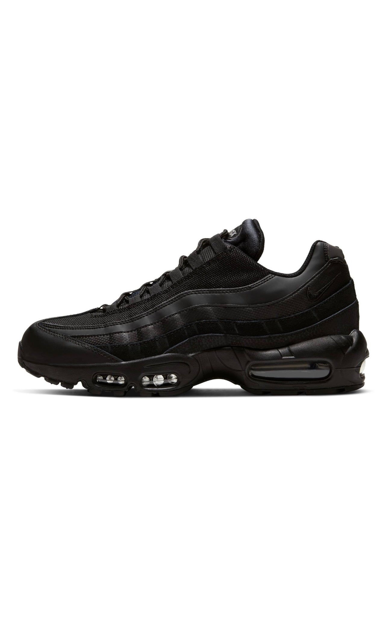 Nike Air Max 95 Essential Triple Black CI3705-001 zijkant