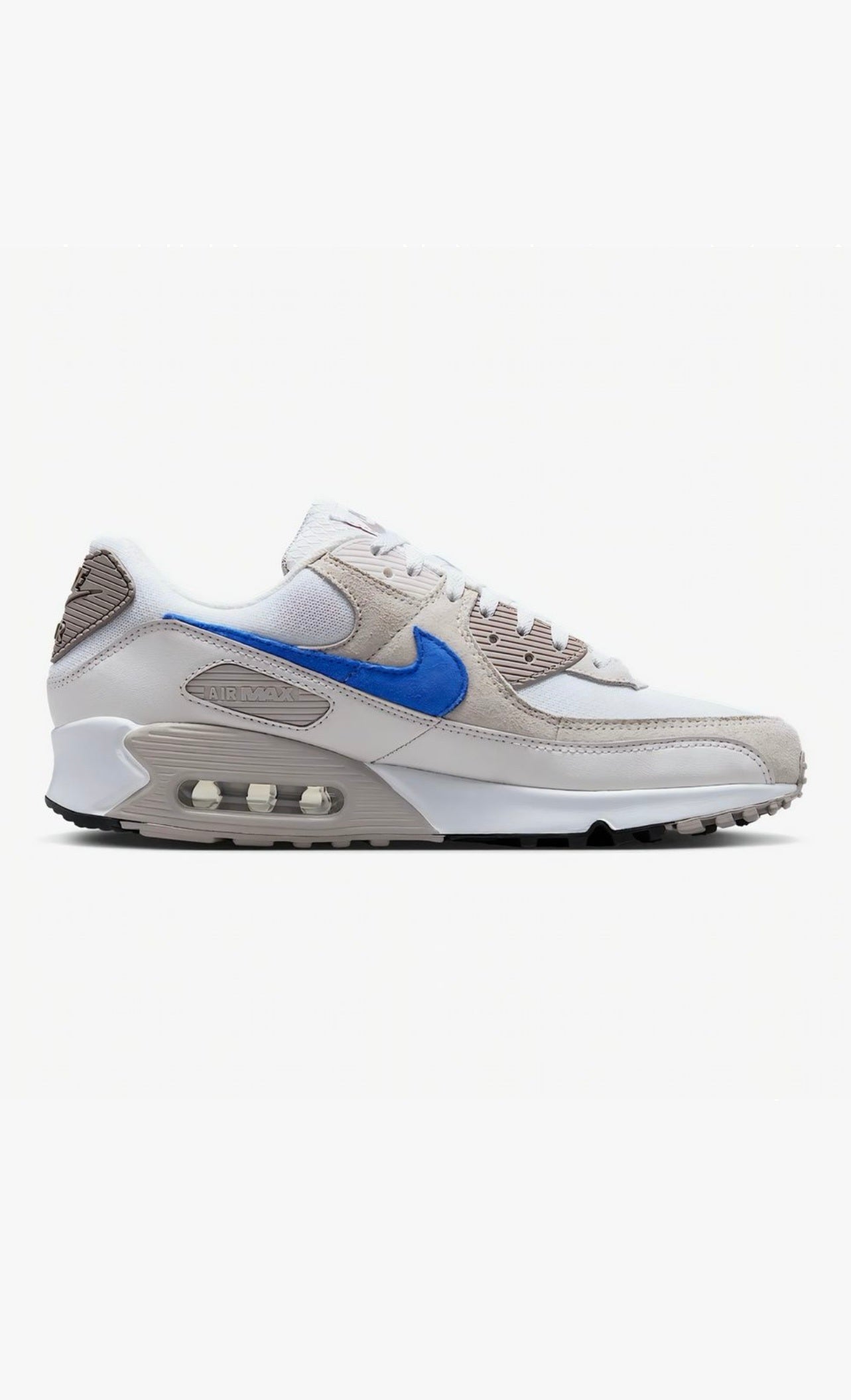 Nike Air Max 90 College Grey Racer Blue DM0029-110 zijkant
