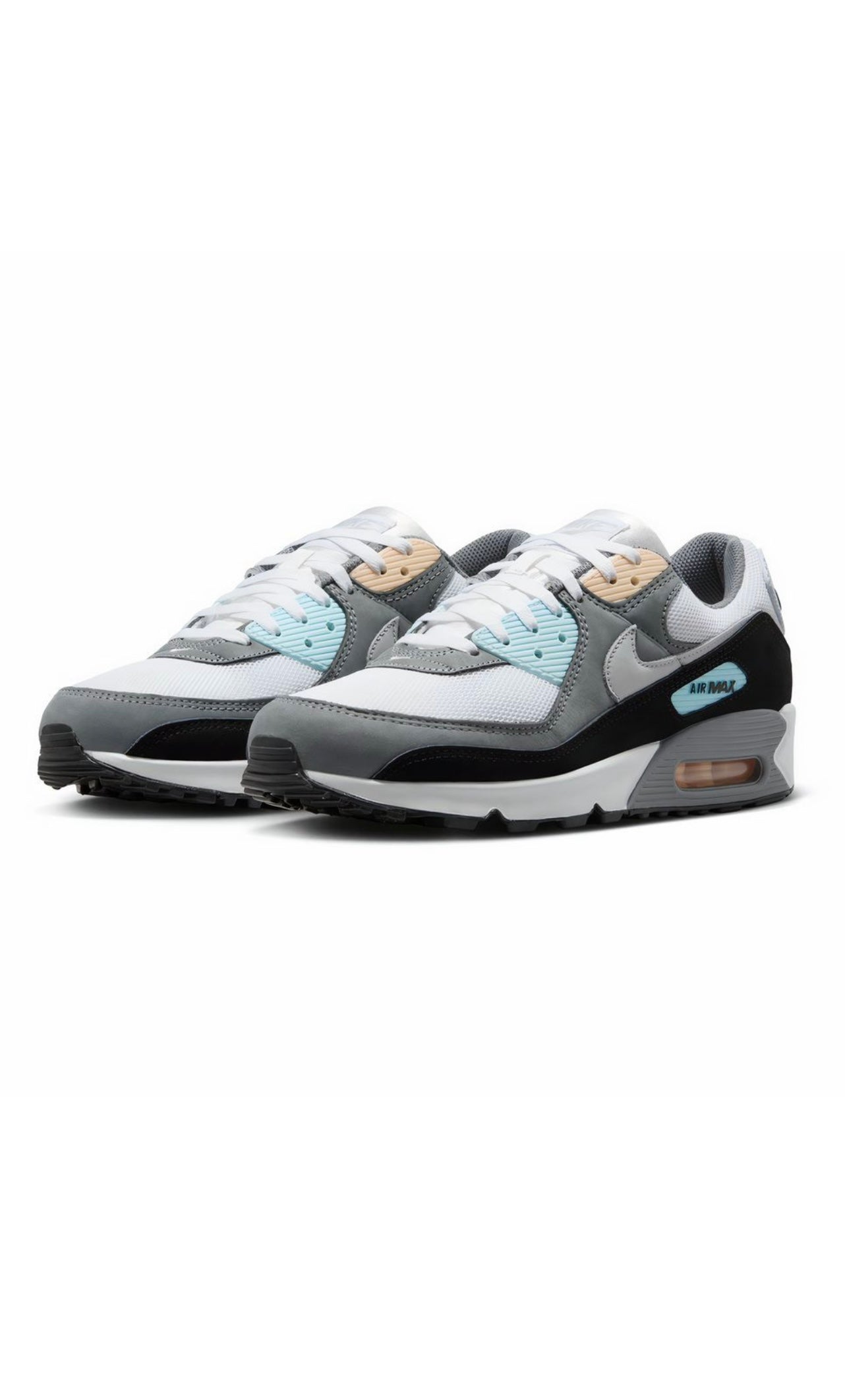 Nike Air Max 90 Cool Grey Pure Platinum Black IB7674-001 voorkant