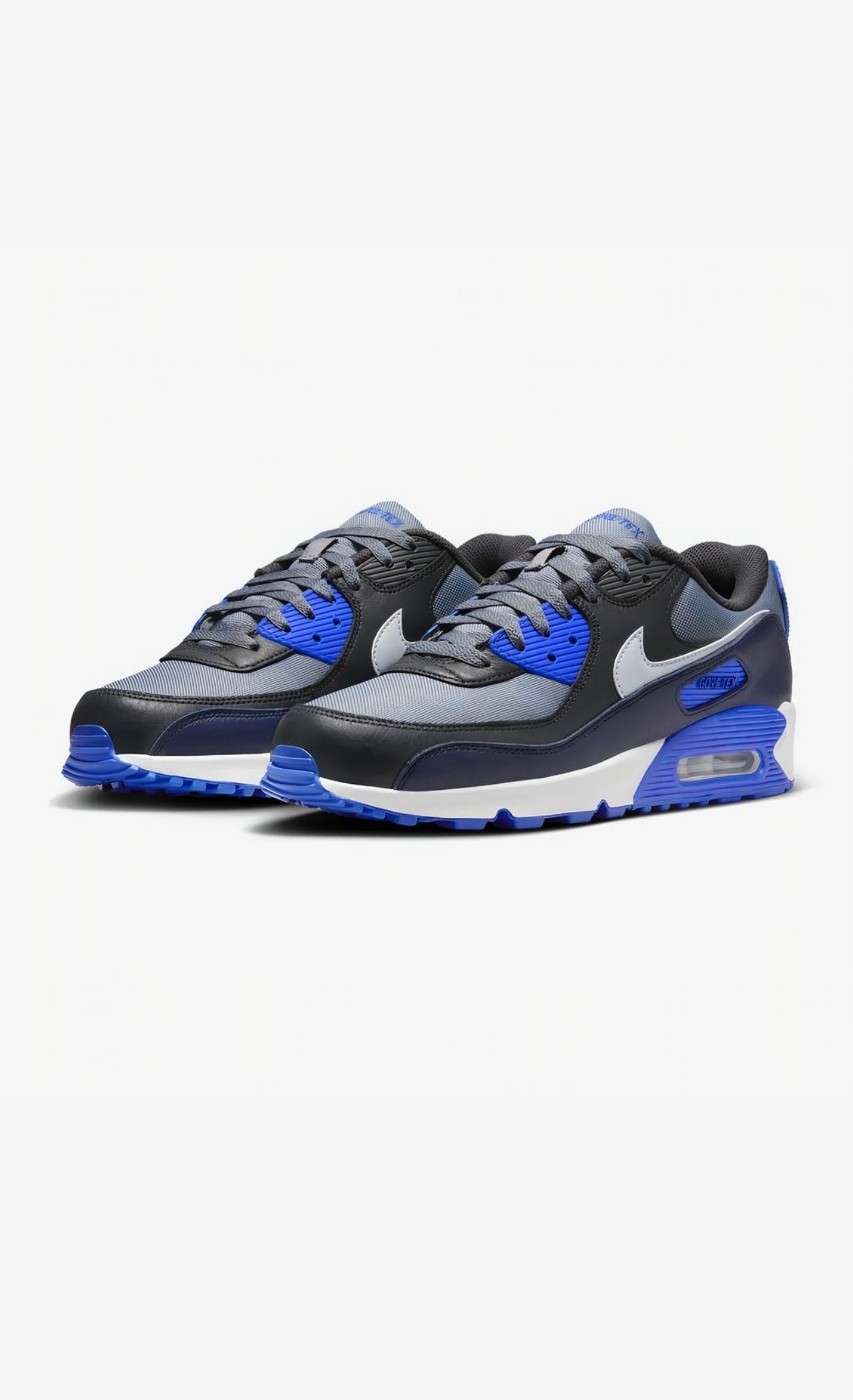 Nike Air Max 90 Gore Tex Grey Anthracite Obsidian Pure Platinum FD5810-003 voorkant