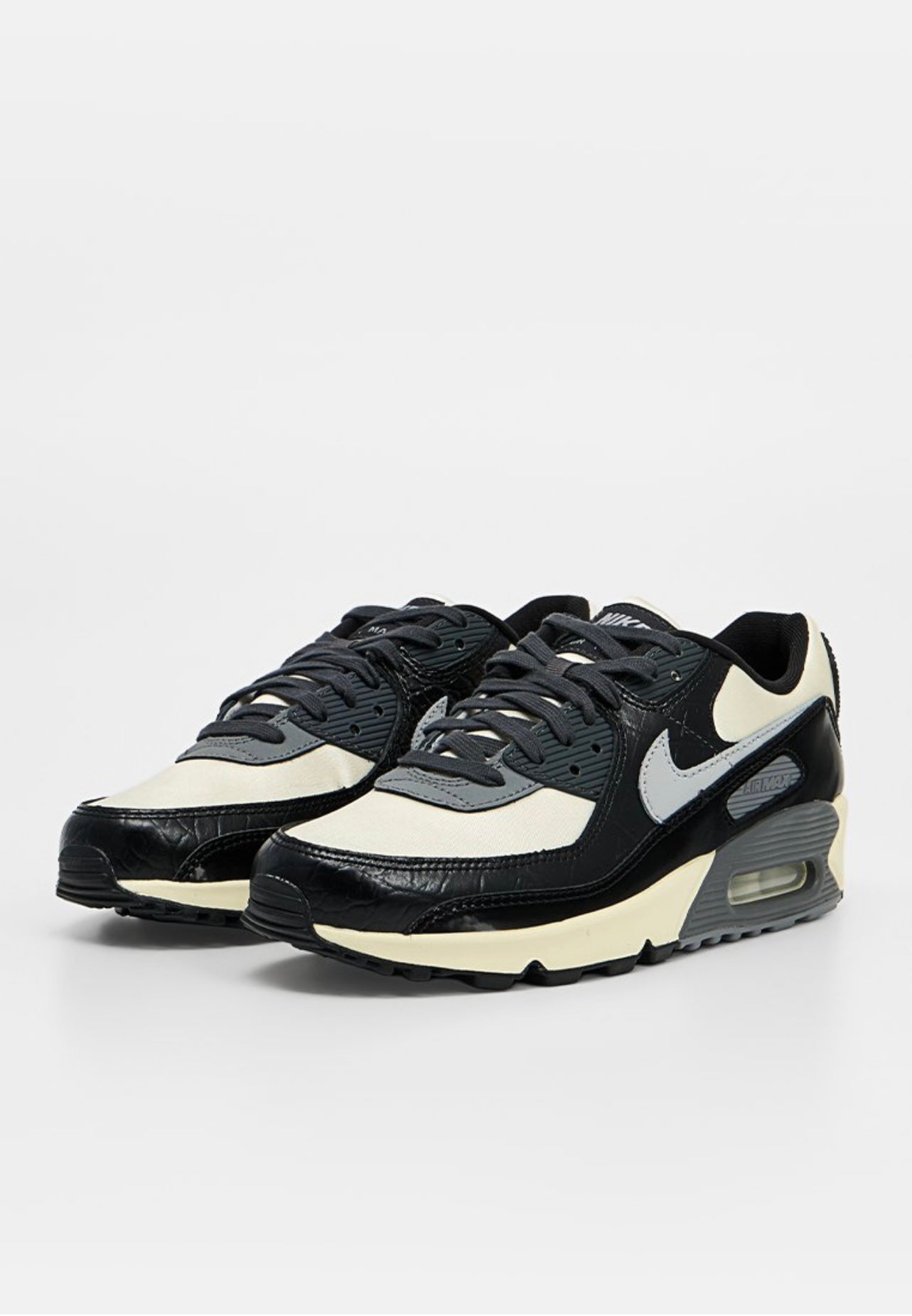Nike Air Max 90 QS Smoke Grey Crocodile IQ4468-100 voorkant