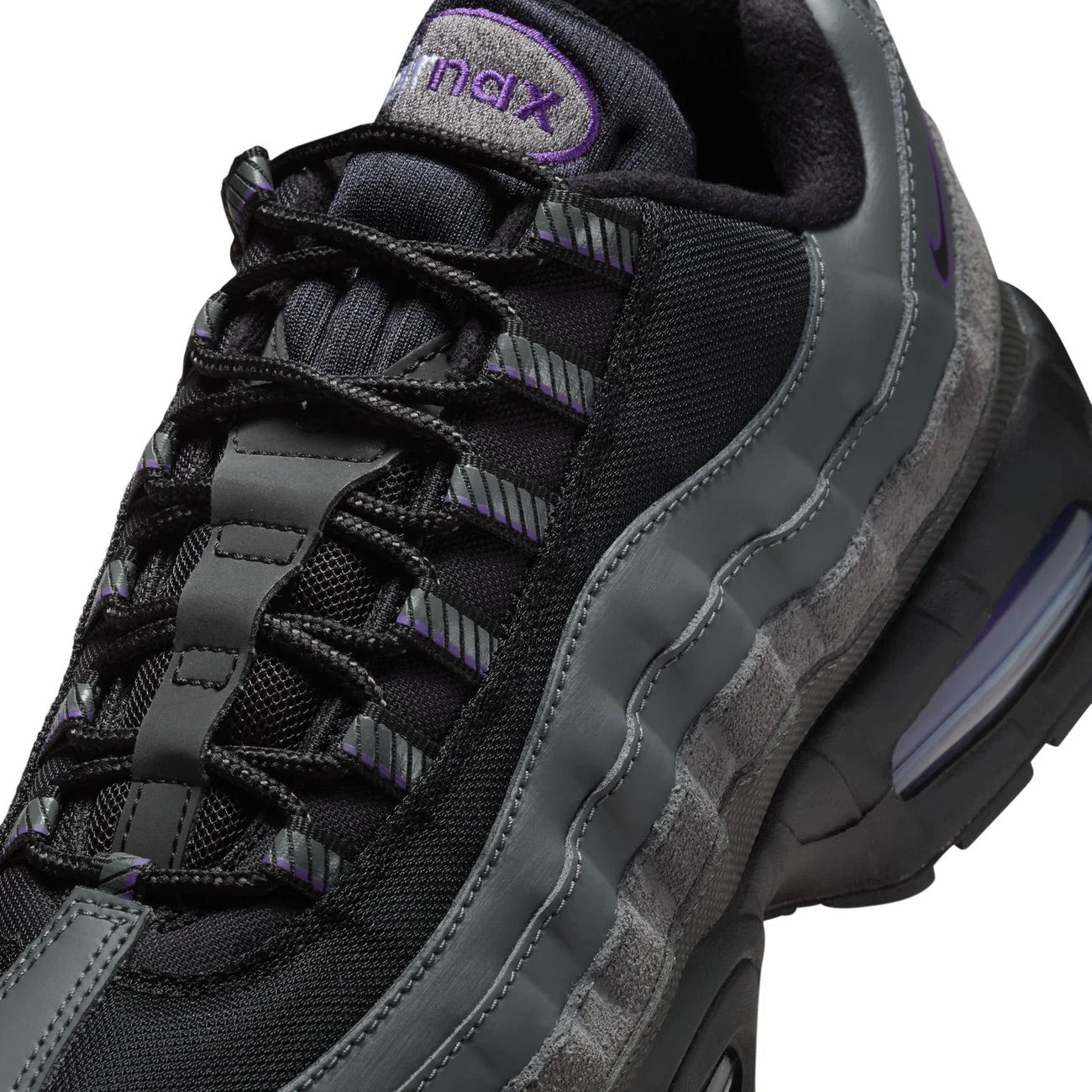 Nike Air Max 95 Big Bubble Racing Pack Iron Grey Wild Grape IH1228-001 detail