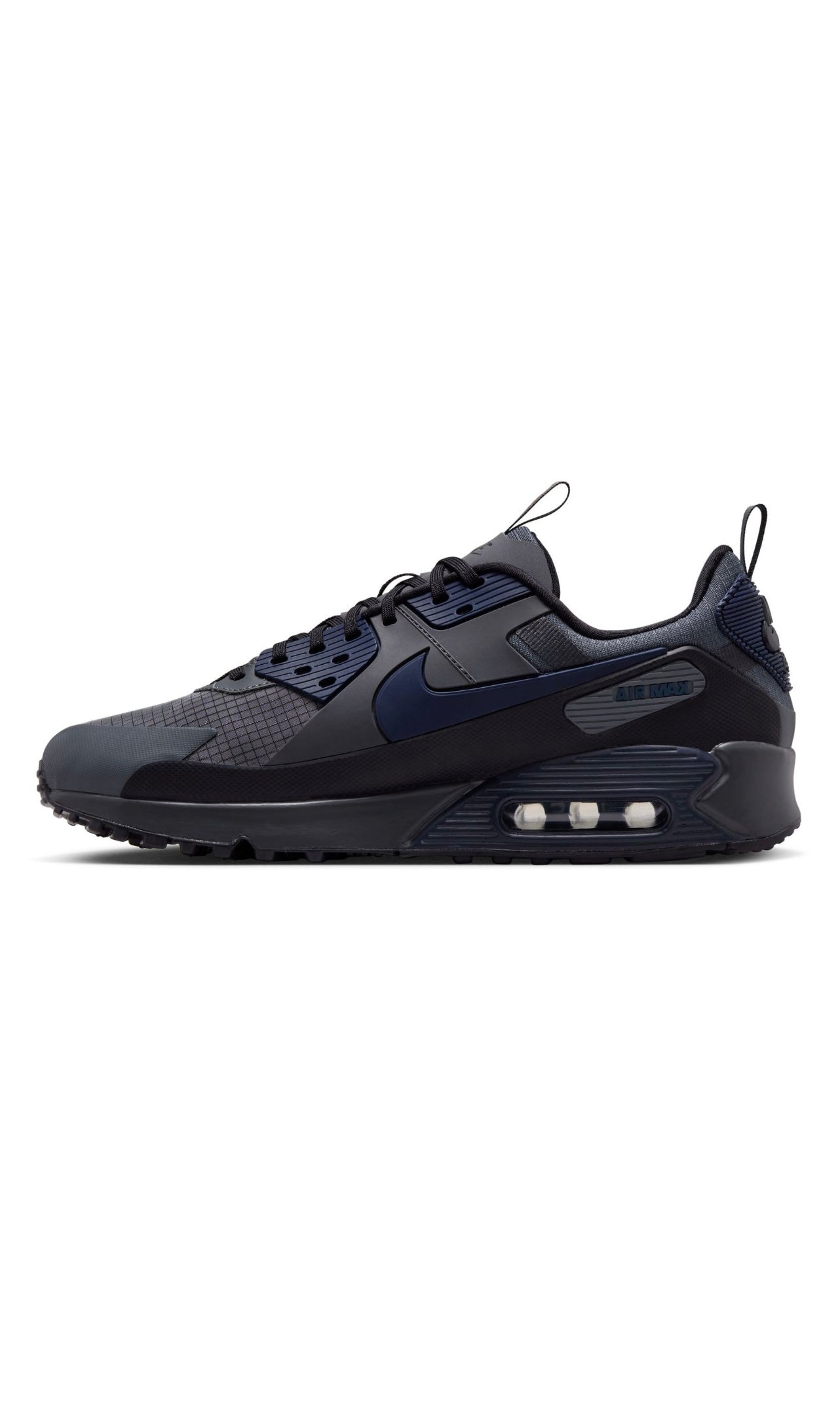 Nike Air Max 90 Drift Iron Grey Black Anthracite Obsidian zijkant