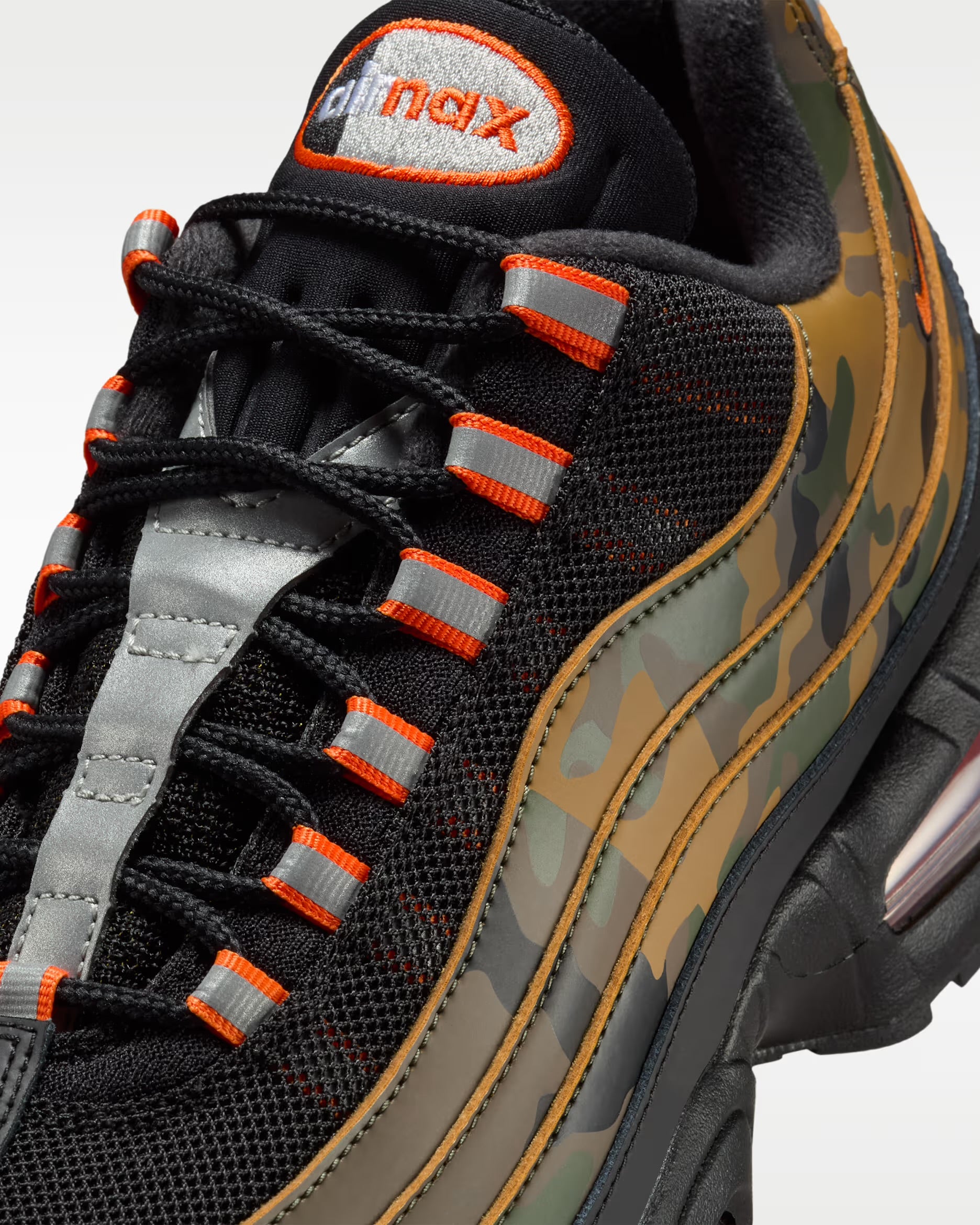 Nike Air Max 95 Safety Orange Camo HQ1973-001 detail