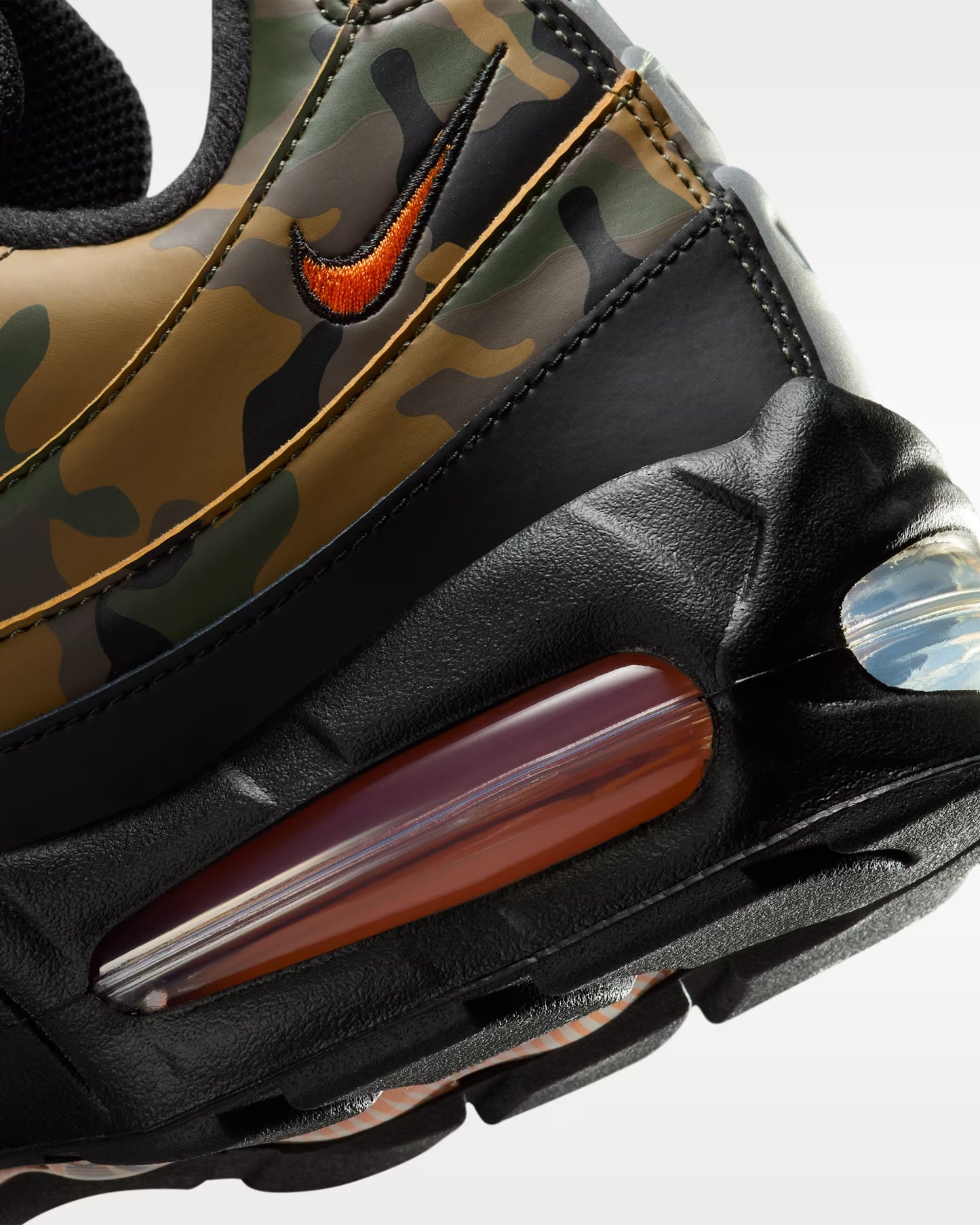 Nike Air Max 95 Safety Orange Camo HQ1973-001 demping