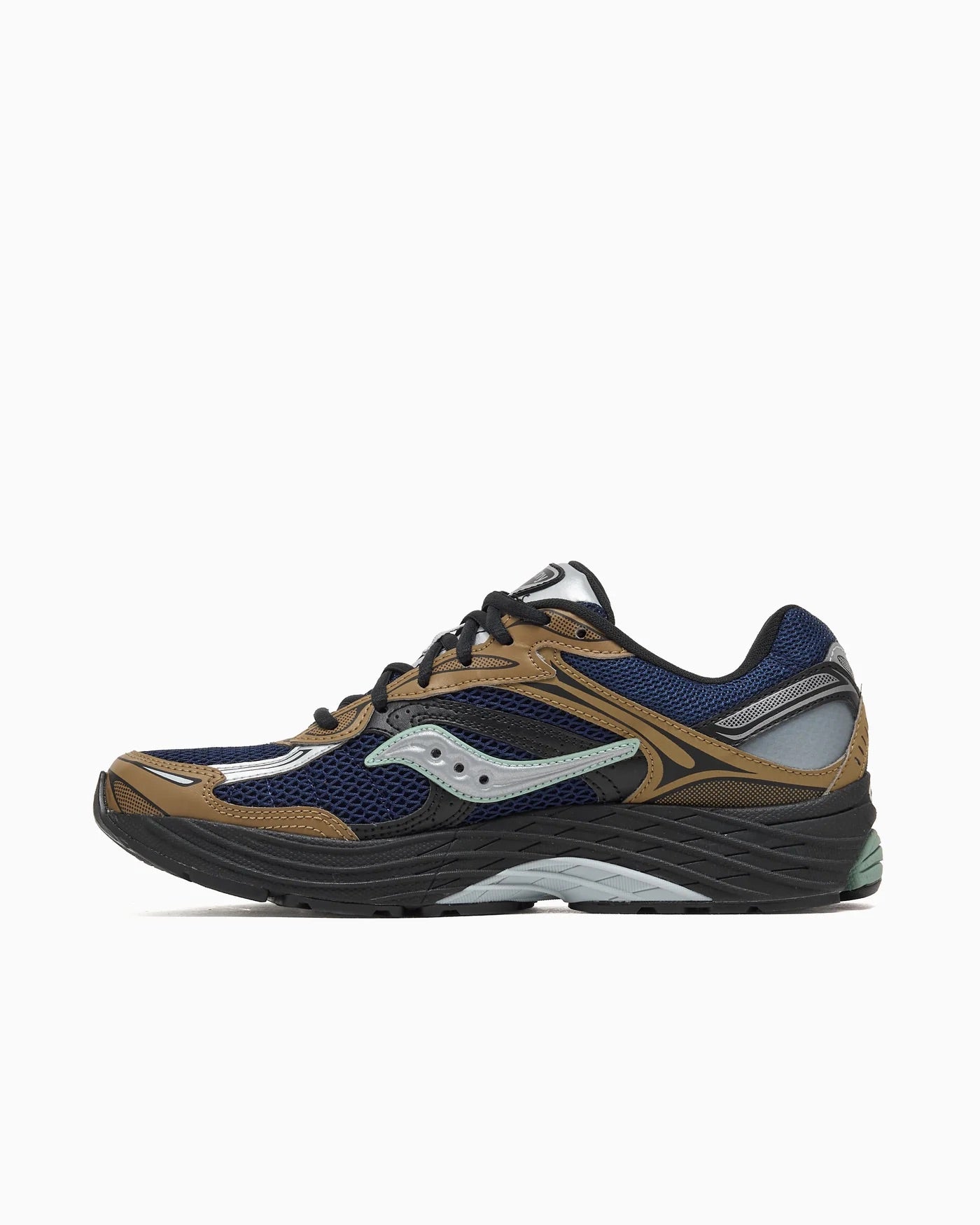 Saucony ProGrid Omni 9 Brown Navy S70832-9 zijkant