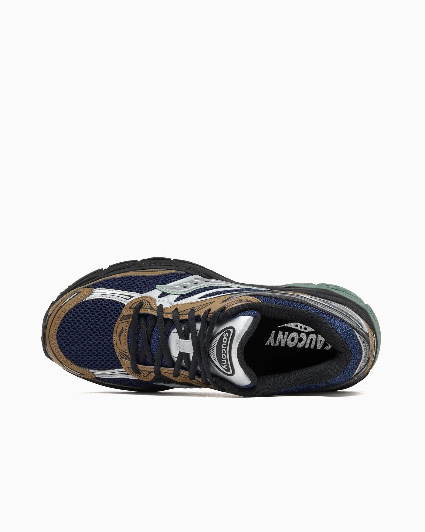 Saucony ProGrid Omni 9 Brown Navy S70832-9 bovenkant