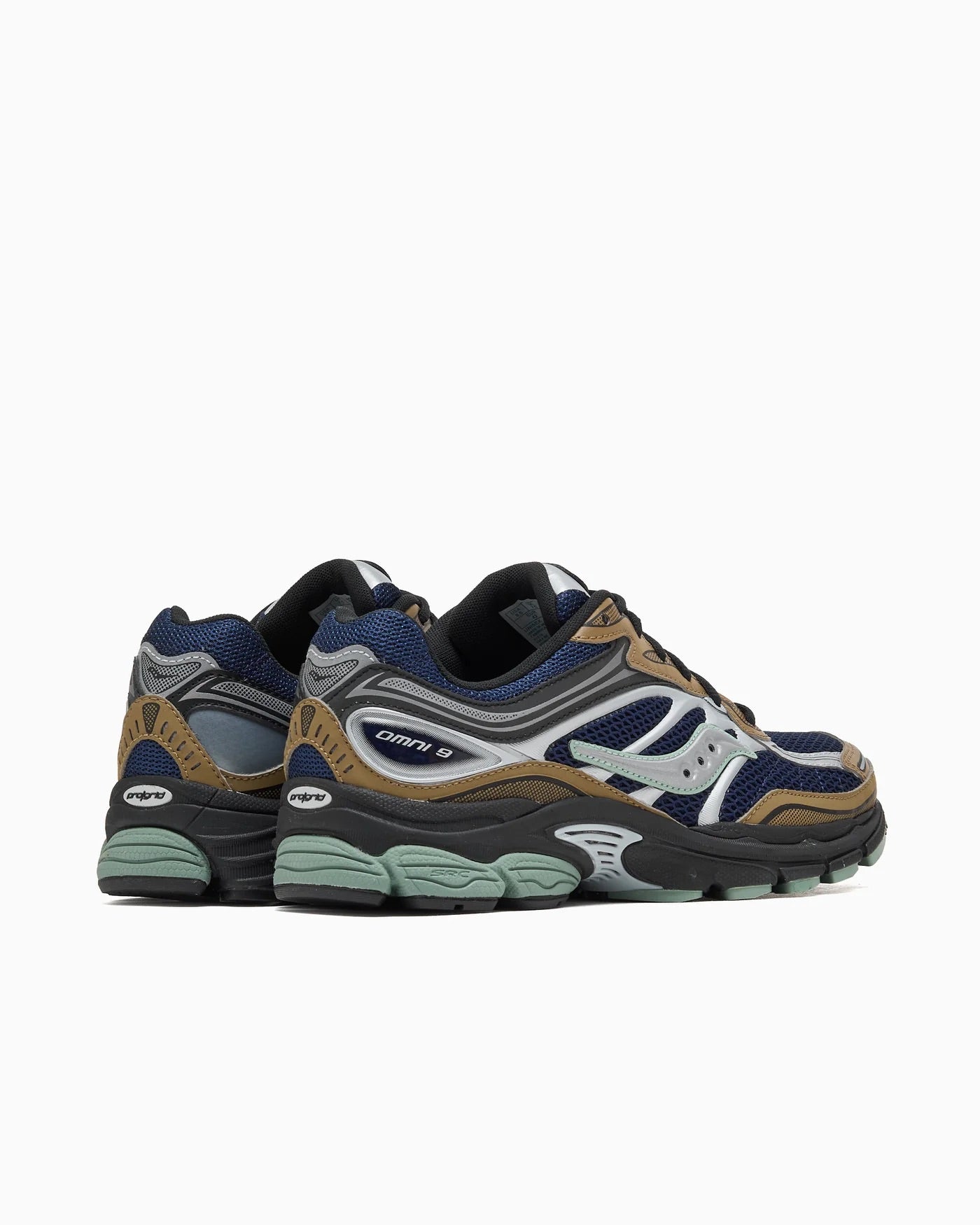Saucony ProGrid Omni 9 Brown Navy S70832-9 achterkant