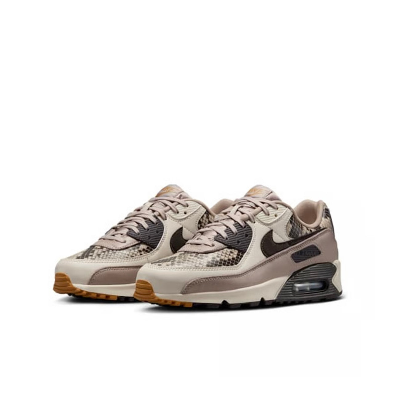 Nike Air Max 90 SE Tan Snakeskin HF1212-200 voorkant