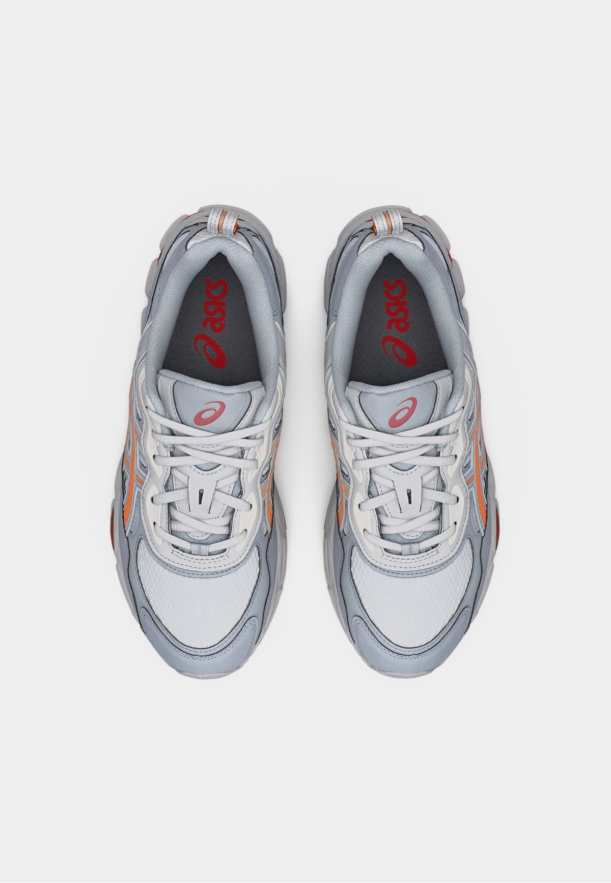 Asics GEL-NYC Piedmont Grey Faded Orange 1203A735-023 bovenkant