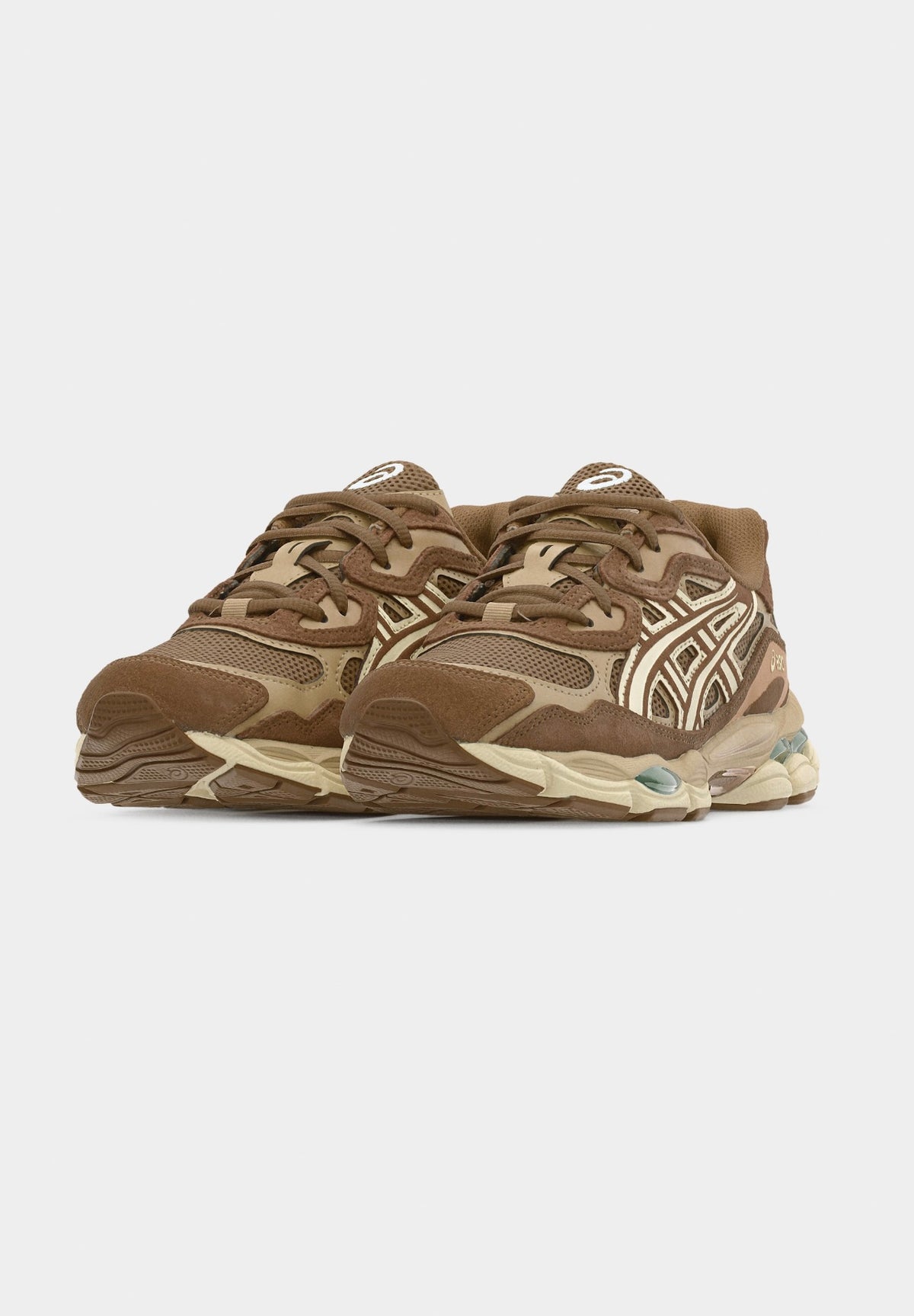 Asics GEL-NYC Cream Mahogany 1203B114-101 voorkant