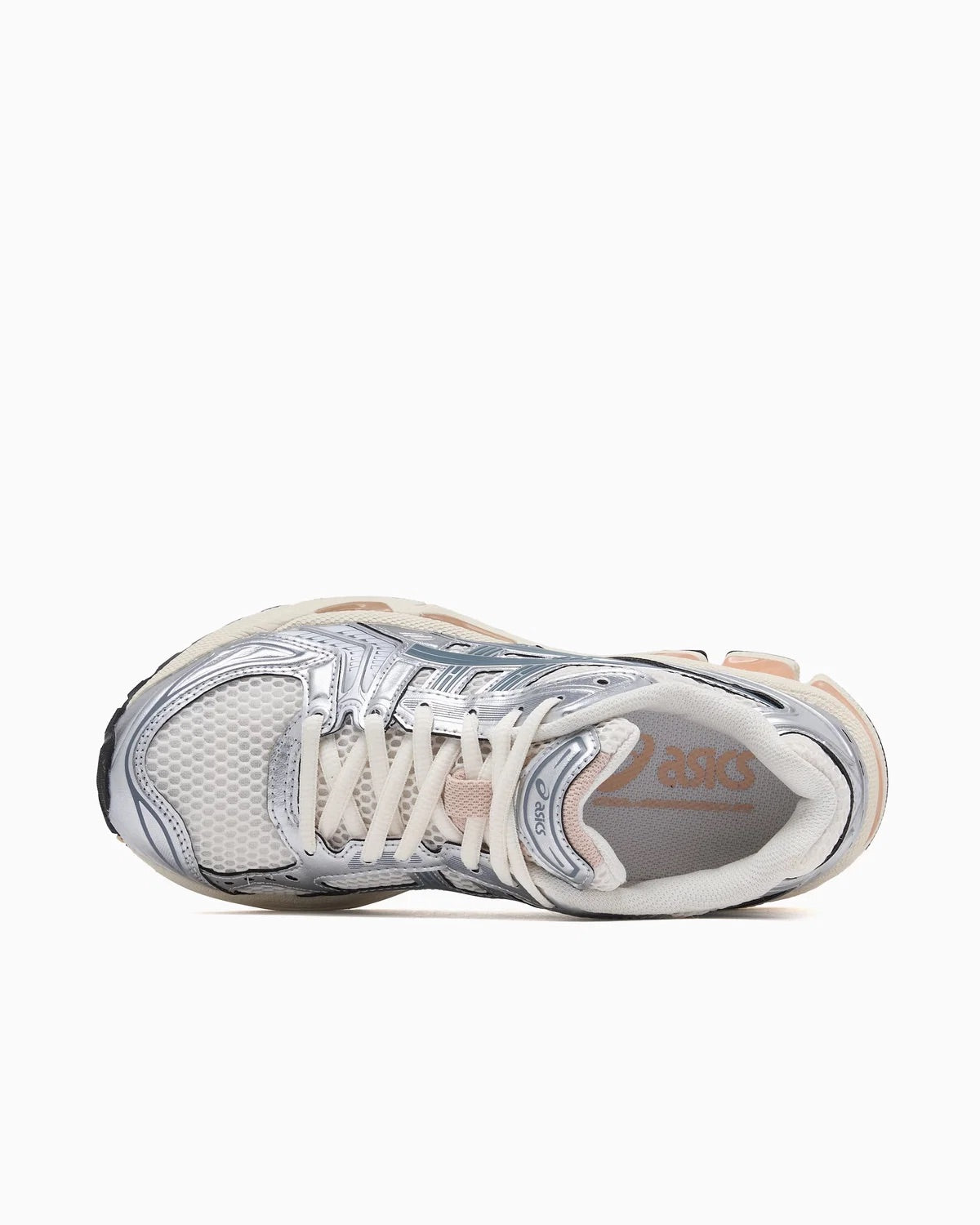 Asics GEL-Kayano 14 Birch Pure Silver Teal Gold 1203A275-001 bovenkant
