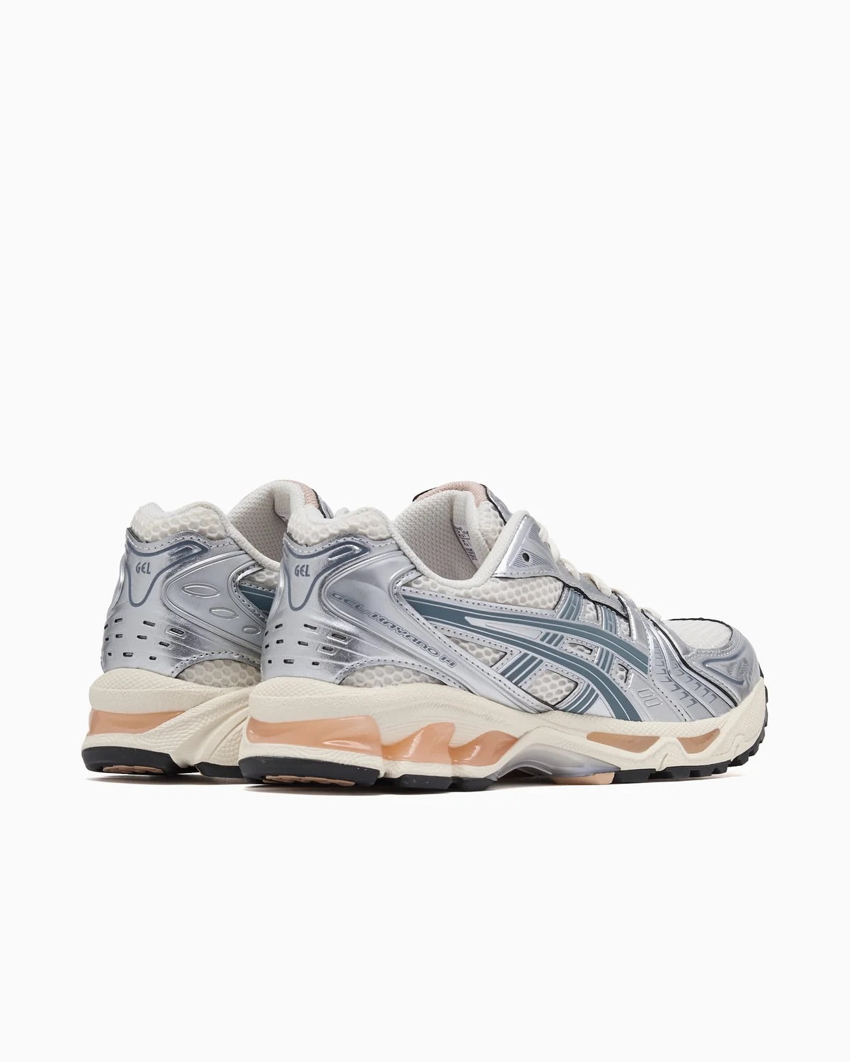 Asics GEL-Kayano 14 Birch Pure Silver Teal Gold 1203A275-001 achterkant